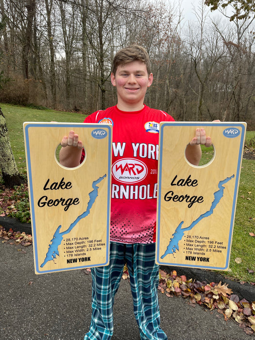 Custom Mini Cornhole Boards with Mini Bags