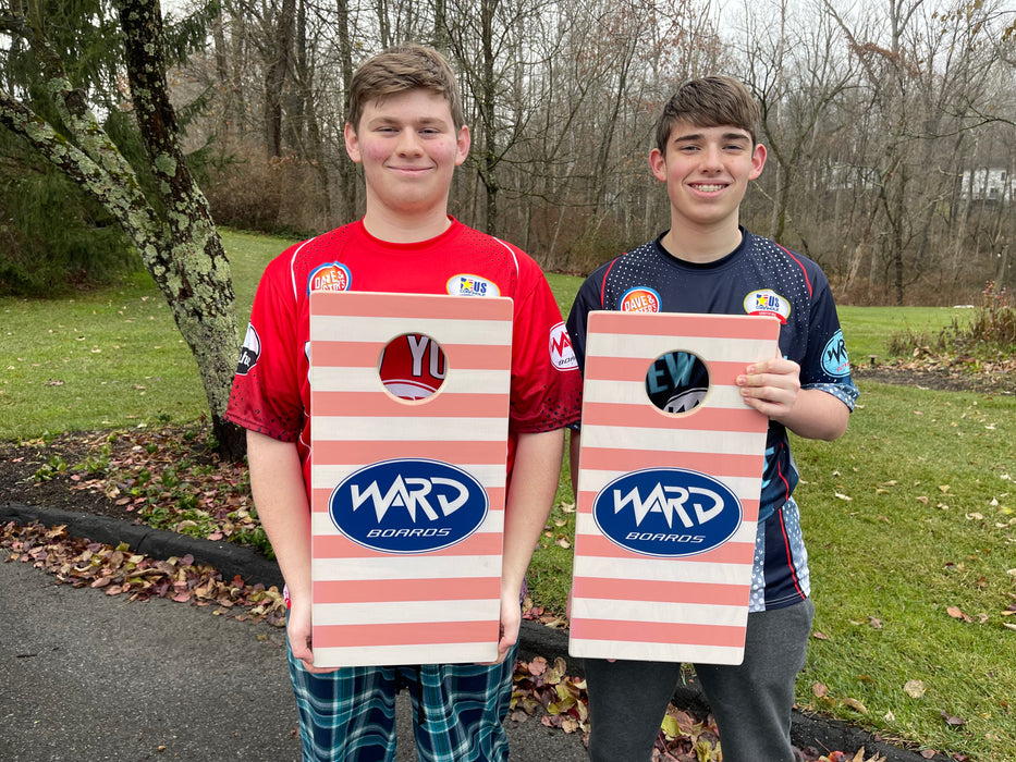 Custom Mini Cornhole Boards with Mini Bags