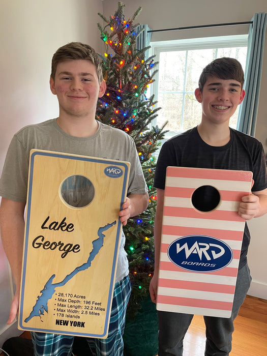 Custom Mini Cornhole Boards with Mini Bags