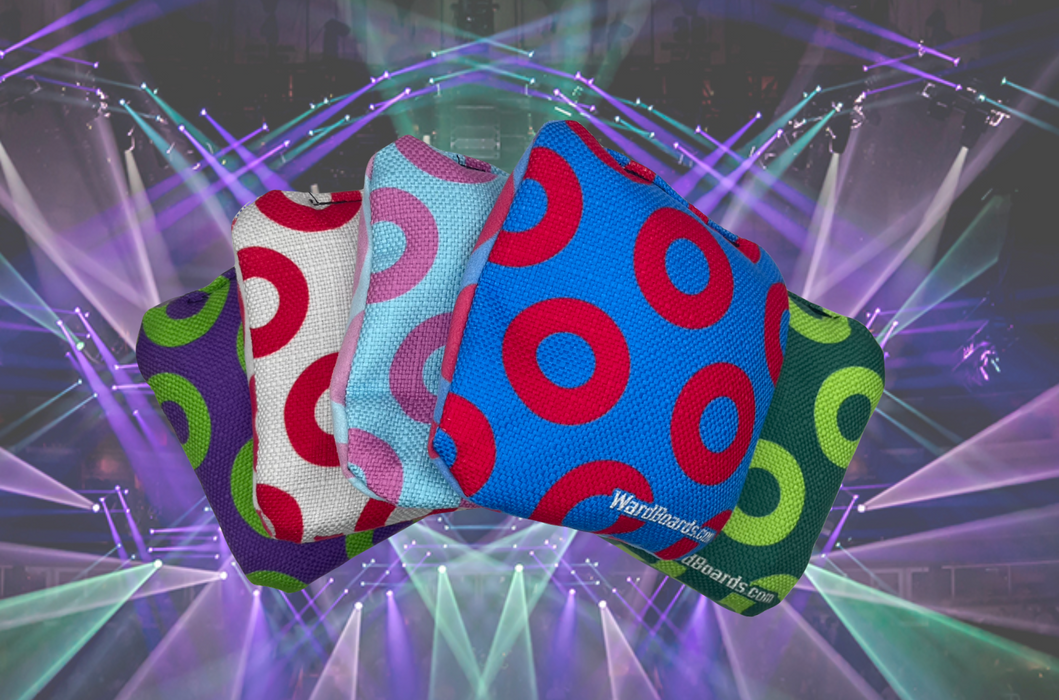 PHISH Donut Cornhole Bags